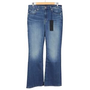 NWT Edwin Lark Mid-Rise Bootcut Stretch Denim Jean In Flashback Blue Size 31